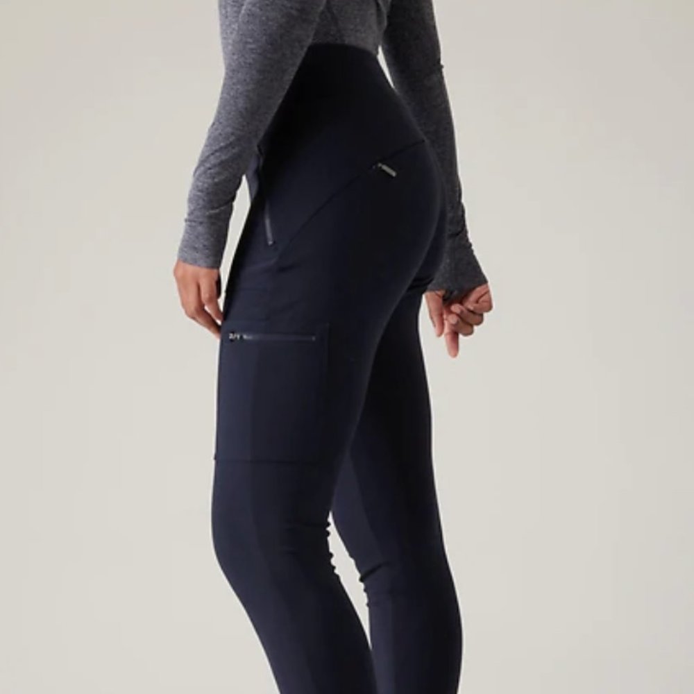 ATHLETA HEADLANDS HYBRID MID RISE TIGHT